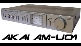 Vintage AKAI AM U01 AMPLIFIER Repair Help Part 1