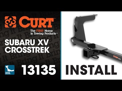 Trailer Hitch Install: CURT 13135 on a Subaru XV Crosstrek