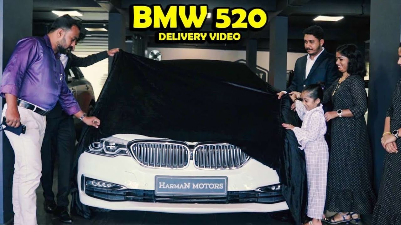 BMW 5 Series Delivery in Kerala | Harman | BMW | 520d | Bmw india | #kerala #bmw #520 #delivery