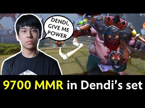 9700 MMR Pudge Dendi's set power — OG.Ana