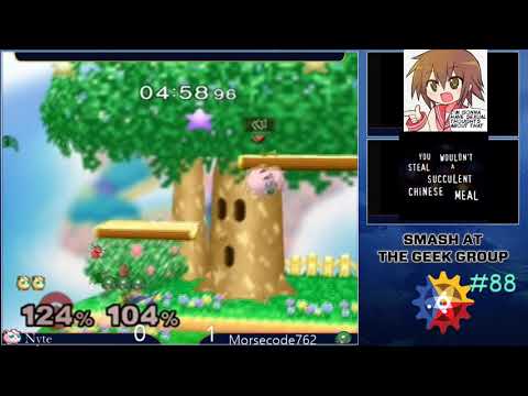 S@GG #88: Nyte (Puff) vs Morsecode762 (Samus)