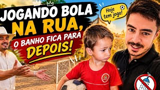 👶🏻⚽ Brincadeira na rua 