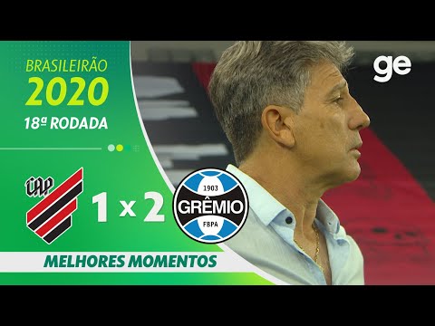 ATHLETICO-PR 1 X 2 GRÊMIO | MELHORES MOMENTOS | 18ª RODADA BRASILEIRÃO 2020 | ge.globo