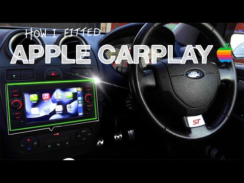 Ford Fiesta Mk6 ST150 - Adding Apple car-play on 7" Android touchscreen