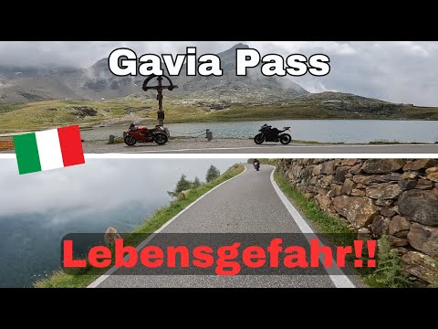 This route is LIFE-THREATENING!!! The Gavia Pass - Italy Trip 6