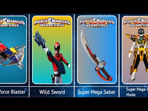Power Ranger Megaforce_Super Megaforce Arsenal (Weapons) ||