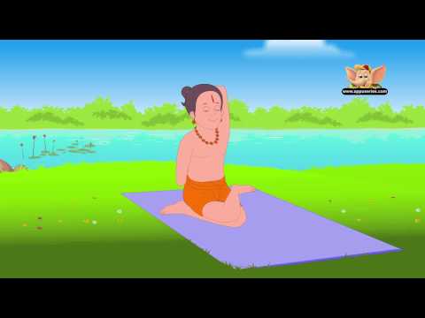 Learn Yoga in Hindi - Gomukhasana