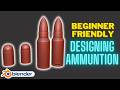 Designing Ammunition With Standard Tools In Blender Beginner Friendly