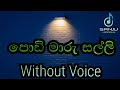 Podi Maru Salli පොඩි මාරු සල්ලි HQ Karaoke