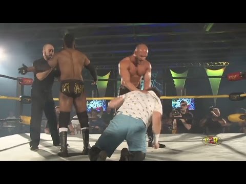 CZW Cage of Death 17: Dan Barry gets backup against TV Ready! (CZWstudios.com)