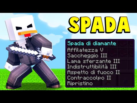 ABBIAMO FATTO LA SPADA PIÙ FORTE DI MINECRAFT!!