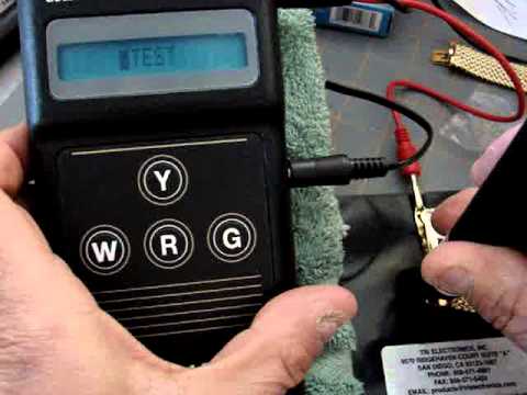 18K Electric Gold Test