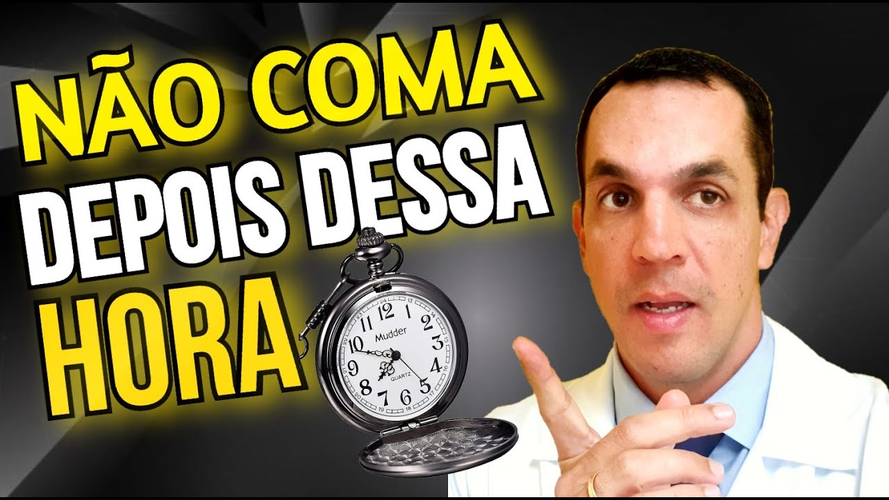 NÃO COMA DEPOIS DESSE HORÁRIO SE QUER EMAGRECER! - O QUE COMER ANTES DE DORMIR