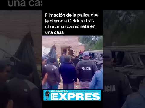 Filmación del momento que originarios “reprenden” al intendente de Los Chiriguanos, Antonio Caldera
