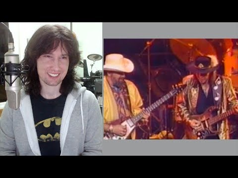 British guitarist analyses Lonnie Mack and Stevie Ray Vaughan live in 1986!
