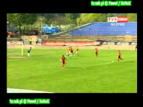 tv.nsk.pl 2011-04-30 Motor Lublin - Jeziorak Iława 3-3 (2-1) bramki, relacja z meczu