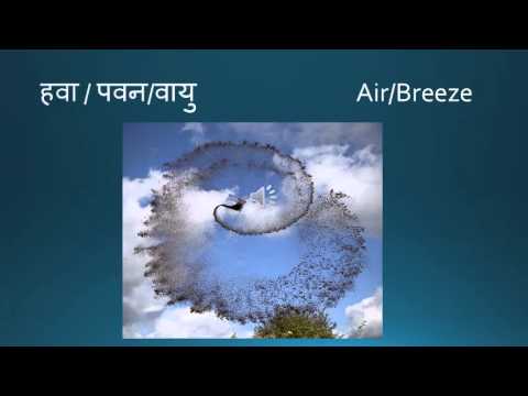 Nature terms in Hindi - Sreekar