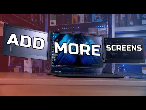 ADD MORE SCREENS TO ANY LAPTOP!!! But it’s a bit Kwumsy….