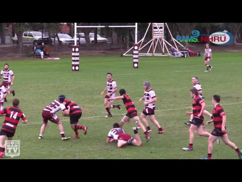 2017 NHRU Round 8 Premier 3 Highlights - Newcastle University Vs Singleton Bulls