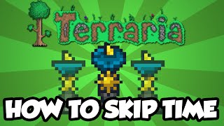 NEW Terraria 1.3 Items - The 'Enchanted Sundial' - How To Skip Time In Terraria 1.3!