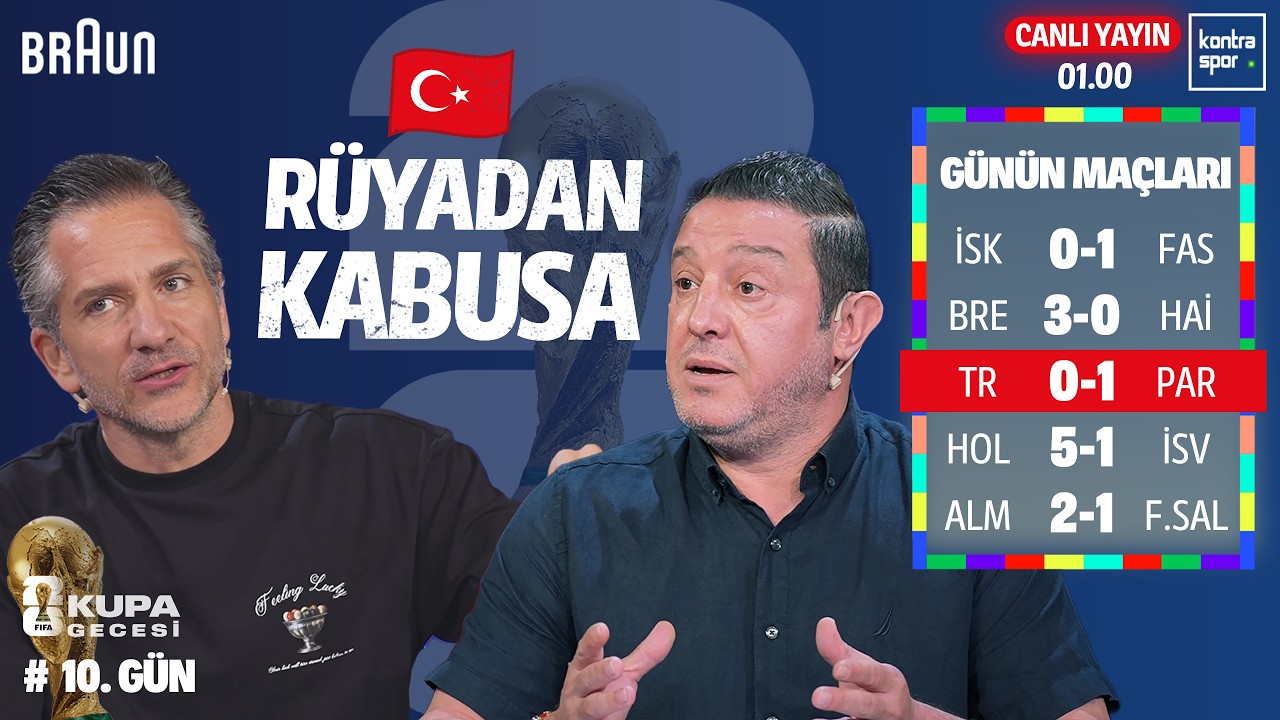 🔴 CANLI | Hollanda - İsveç, Almanya - Fildişi Sahili | Nihat Kahveci, Nebil Evren | Kupa Gecesi #10