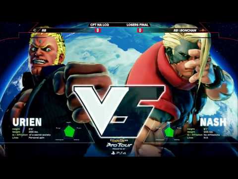 SFV: RB vs RB|Bonchan - Red Bull Battle Grounds Loser Finals - CPT 2016