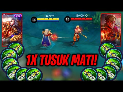 1x TUSUK DEAD? LANCELOT VS YIN - FULL BLADE OF DESPAIR - MOBILE LEGENDS