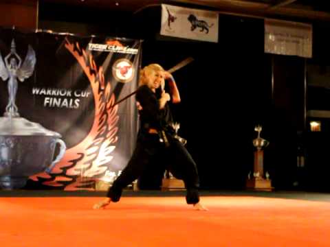 Becca Ross Adult Weapons Warrior Cup Final at the AKA Grand Nationals 2012