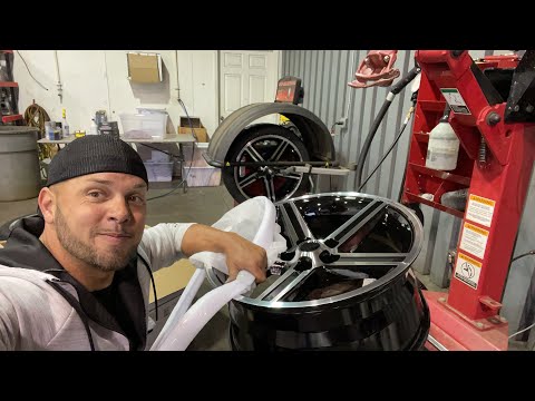 TIRE LIVE Silverado IROC wheels Mount Balance JUSTTRUCKIN.shop giveaway