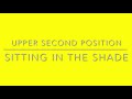 7. Sitting In The Shade - Both Lines - Upper Second Position - Position Pieces for Cello - Book 1 - thecelloboy 7. Sitting In The Shade - Both Lines - Upper Second Position - Position Pieces for Cello - Book 1