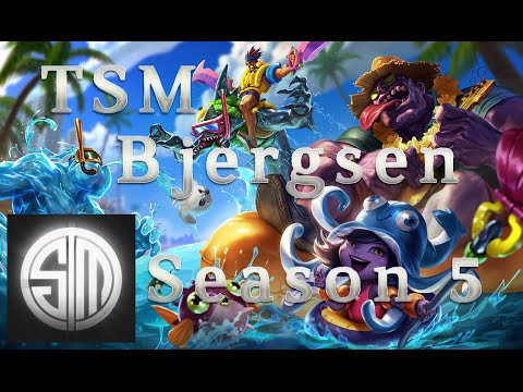 TSM Bjergsen Lulu MID vs Zed in Korea Patch 5.18