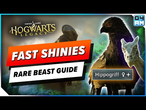 SHINY HUNTING Guide in Hogwarts Legacy - How To Get Rare Magical Beasts Very Fast!