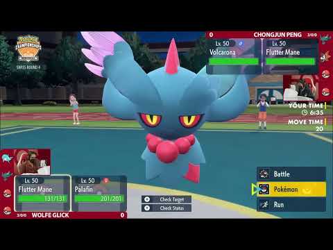 Pokémon VGC Swiss R4 Wolfe Glick vs Chongjun Peng VG Day 1 2023 Orlando Regional Championships