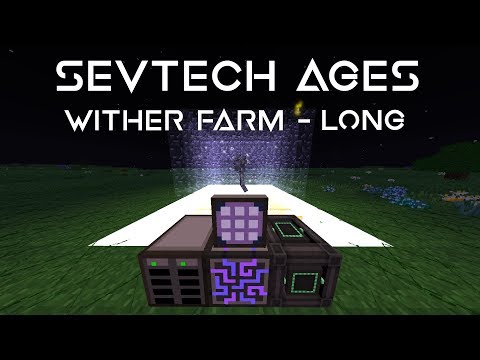 Auto Wither Farm - Bauanleitung [SevTech: Ages]