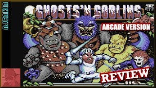 Ghosts 'n Goblins Arcade Version - on the Commodore 64 !! with Commentary