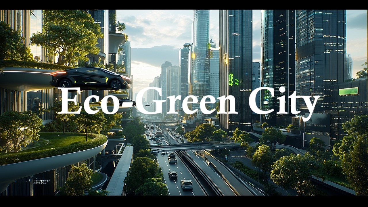 Creating AI Fashion Mega-City Part 10 - Eco-Green District of AIFMA AI Fashion Metropolis