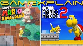 Super Bell Hill from 3D World Remade in Mario Maker 2!