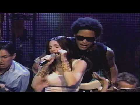 Madonna and Lenny Kravitz Ray of Light Live