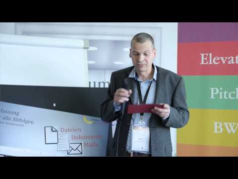 Elevator Pitch BW Weingarten, 29.04.2015 - e4büro