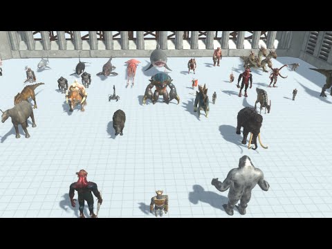 GORO WITH GHOR HAMMER & DEVIL VS EVERY FACTION - Animal Revolt Battle Simulator