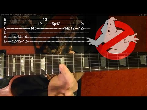 GHOSTBUSTERS Theme - Guitar Lesson✅✅🎵