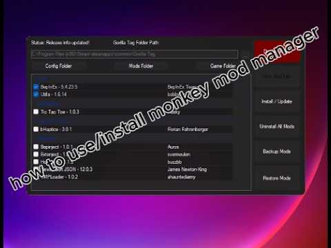 Monkey Mod Manager