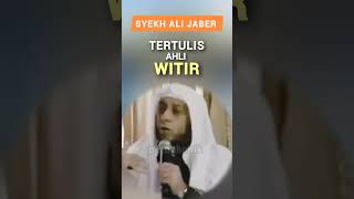 Download lagu Tertulis Ahli WITIR|Syekh Ali Jaber #shorts #syekhalijaber mp3