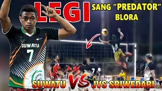 Download lagu Smash Voli Keras LEGI Blora Membuat Lawan Kewalahan | Rukun Santoso Cup | Suwatu Vs JVS [Set 2] mp3