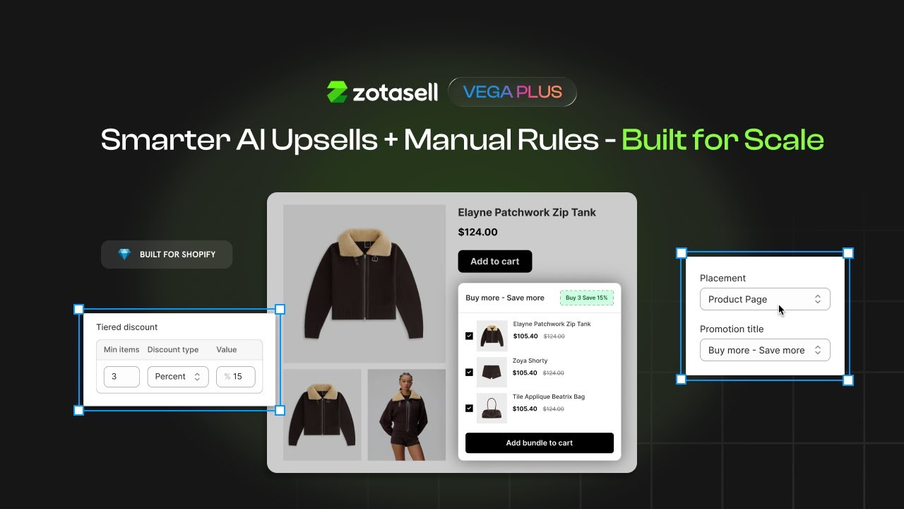 Zotasell: AI Upsell & Bundles Demo