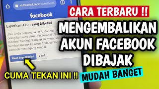 Download lagu CARA TERBARU‼️ cara mengembalikan akun fb yang dibajak - fb dibajak mp3