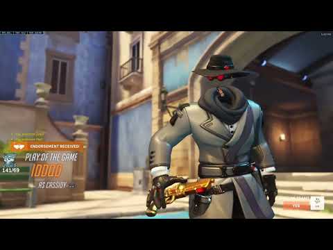 POTG! THIS IS WHAT THE BEST CASSIDY LOOKS LIKE - IDDQD CASSIDY GAMEPLAY OVERWATCH 2 SEASON 9