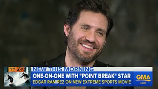 One on One With 'Point Break' Star Edgar Ramirez video