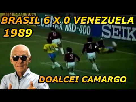 Brasil 6 x 0 Venezuela Eliminatória 89 Doalcei Camargo