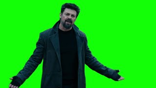Billy Butcher "I didn't go through with it" — The Boys green screen